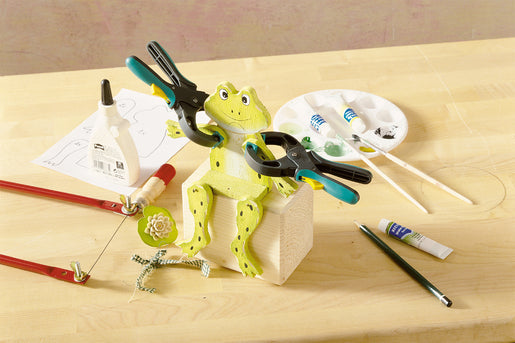 Morsetto a cricchetto per miniserraggio - Wolfcraft