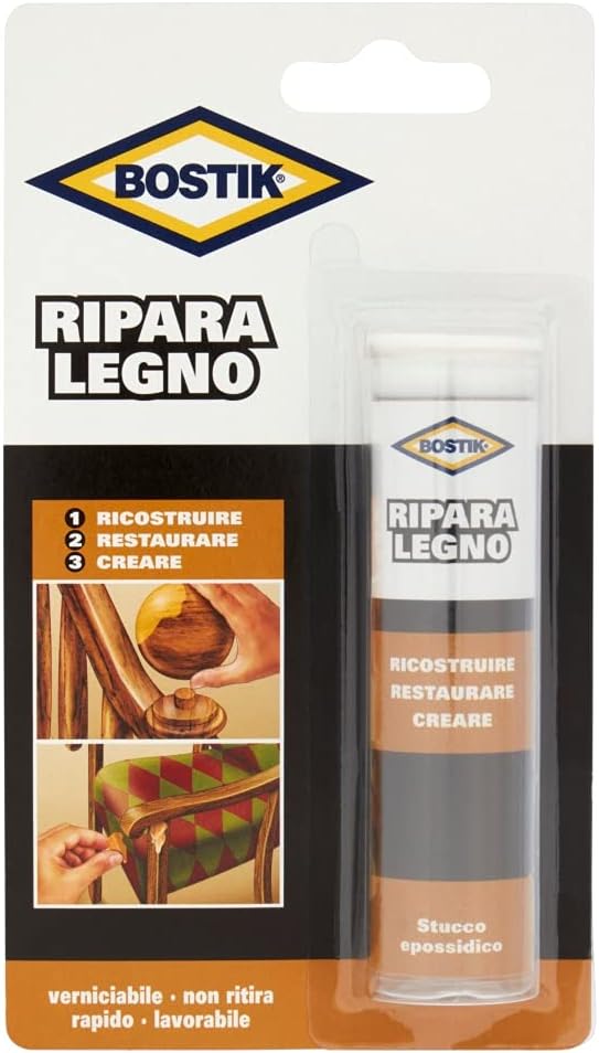 Bostik Ripara Legno - Stucco epossidico in stick per legno