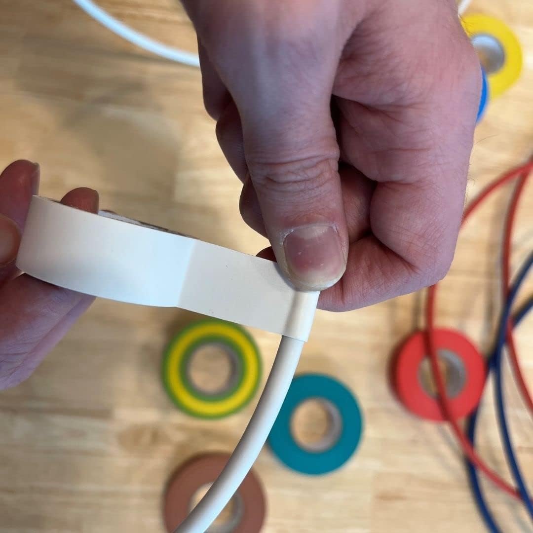 Nastro isolante (elettrico) bianco