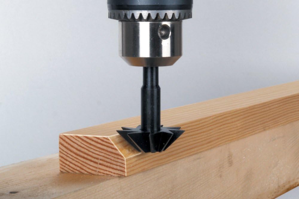 Wolfcraft Fresa Conica per Trapani, Materiale WS