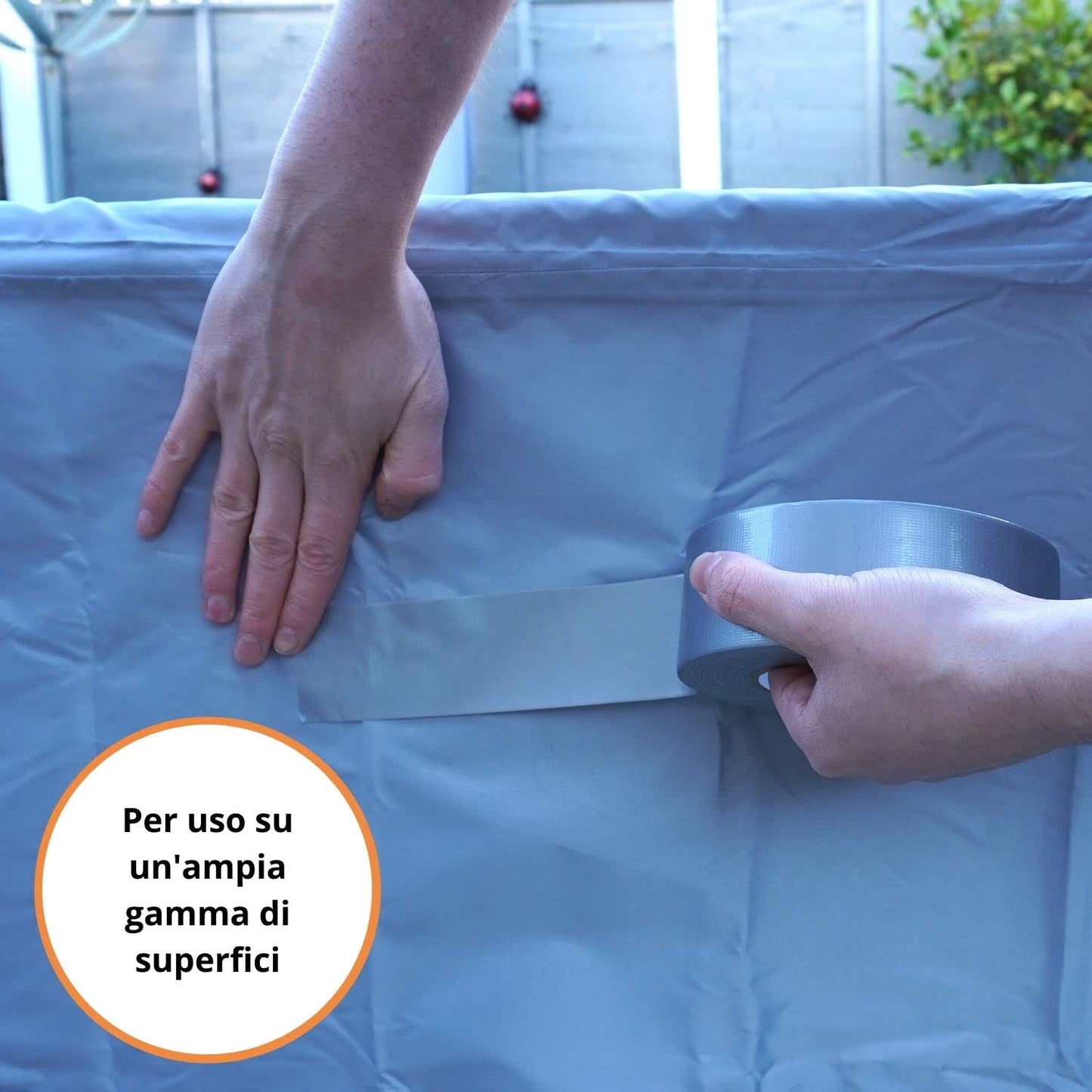 Nastro telato tipo America - Grigio