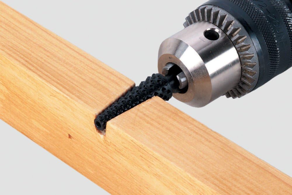 Wolfcraft - Raspa sagomata profilo conico per legno