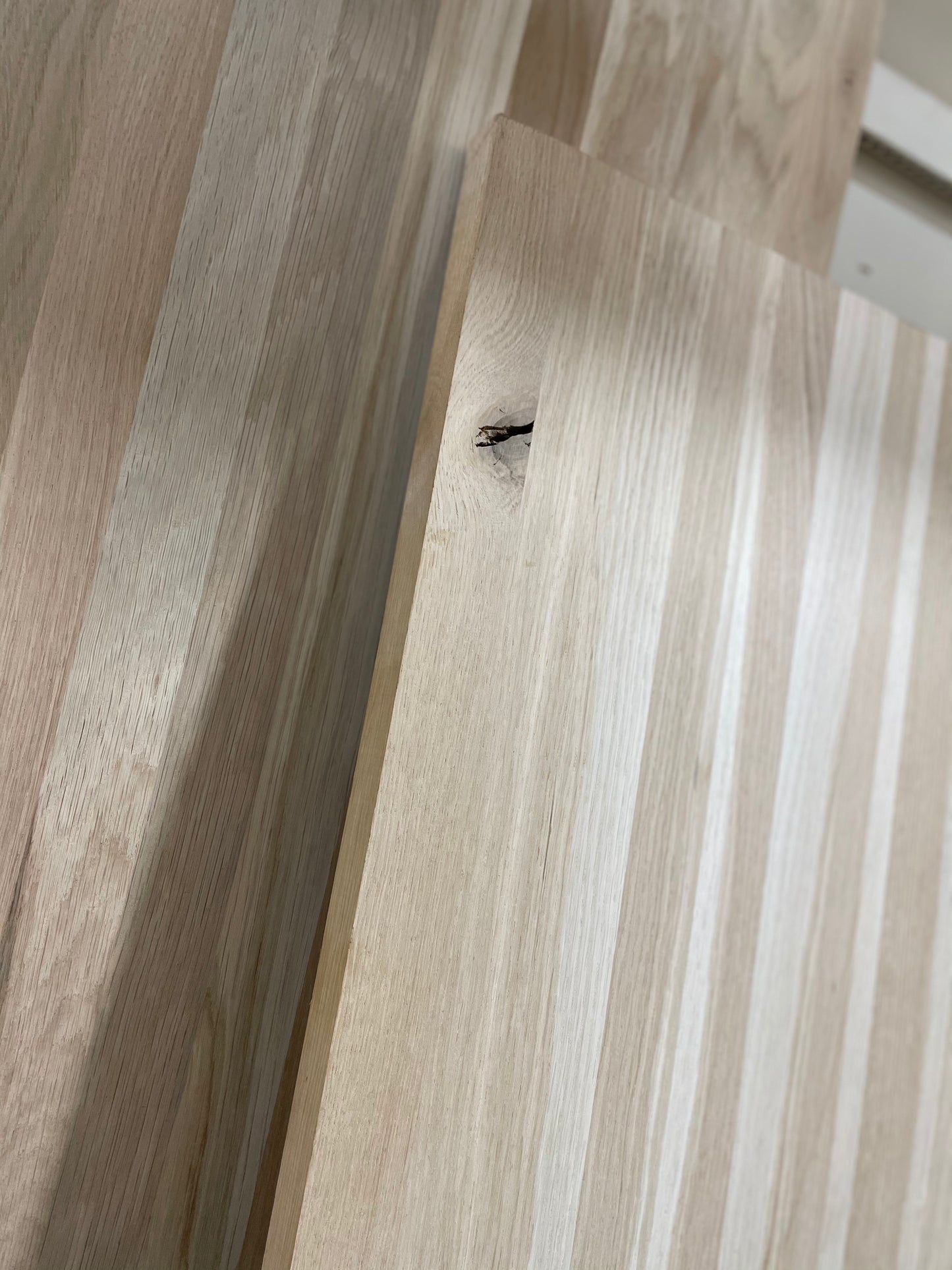 Piano lamellare in rovere naturale
