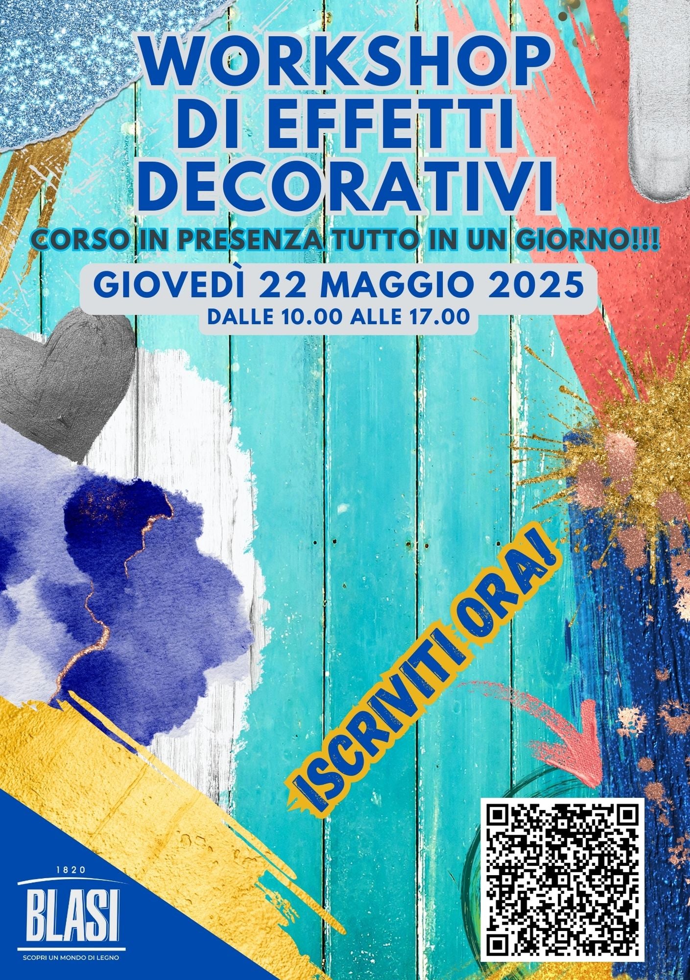 WORKSHOP DI EFFETTI DECORATIVI