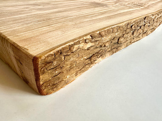 Tagliere Small in legno di ulivo con corteccia Made in Blasi - Spessore 4,5/5,0 mm