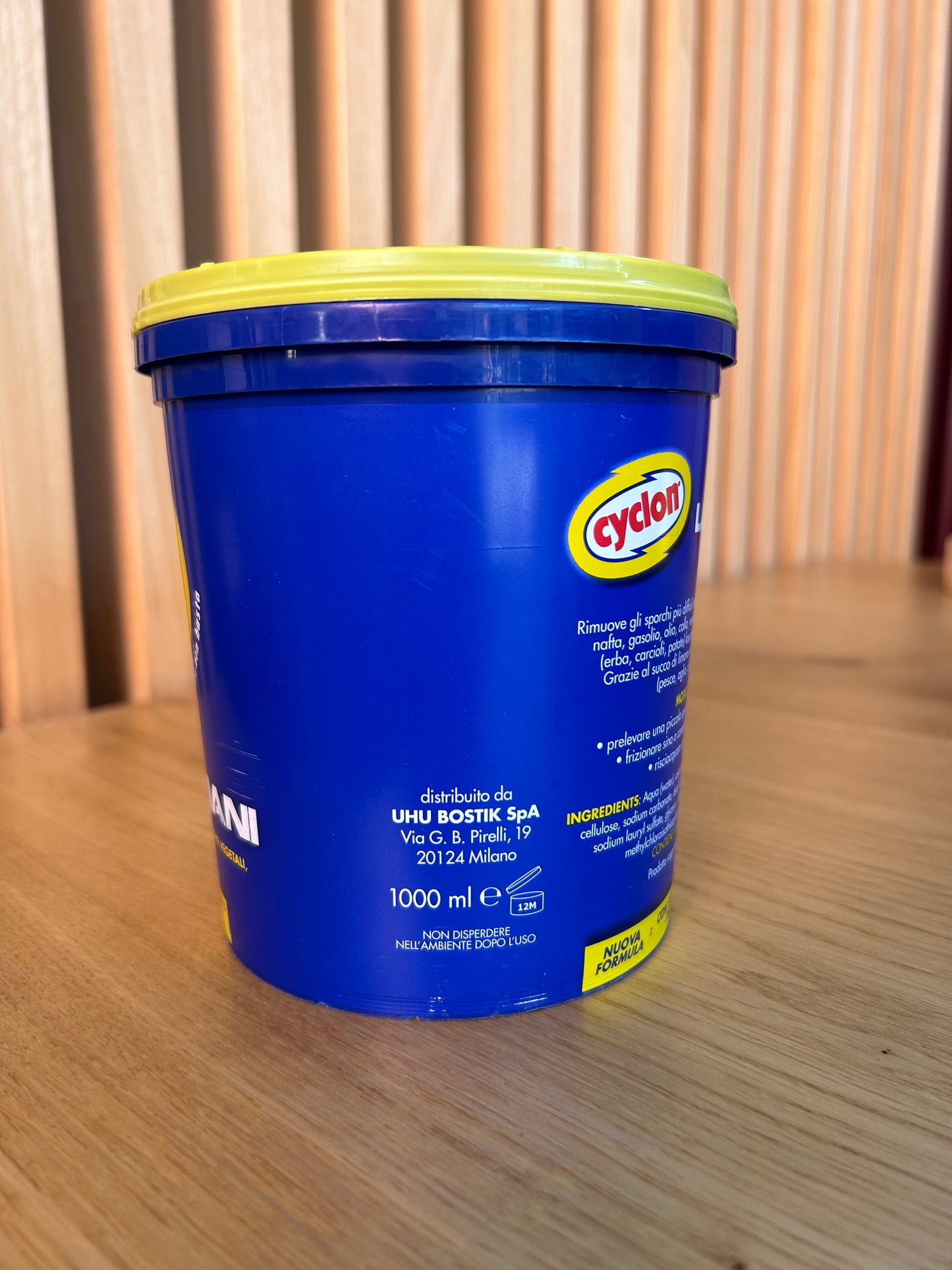 Cyclon - Pasta Lavamani al limone 1Kg