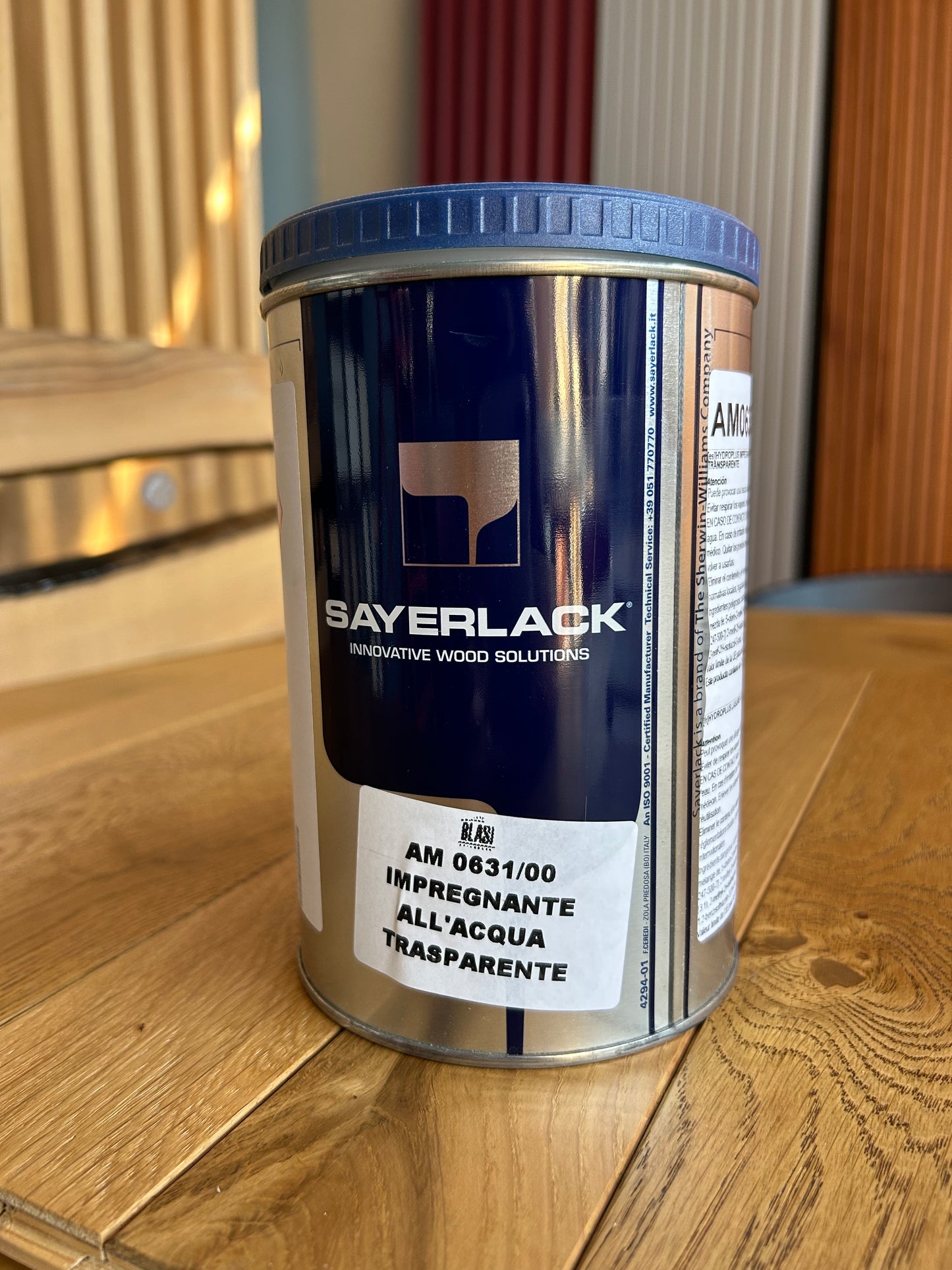 Impregnante all'acqua per legno 1 lt AM0631/00 - Sayerlack