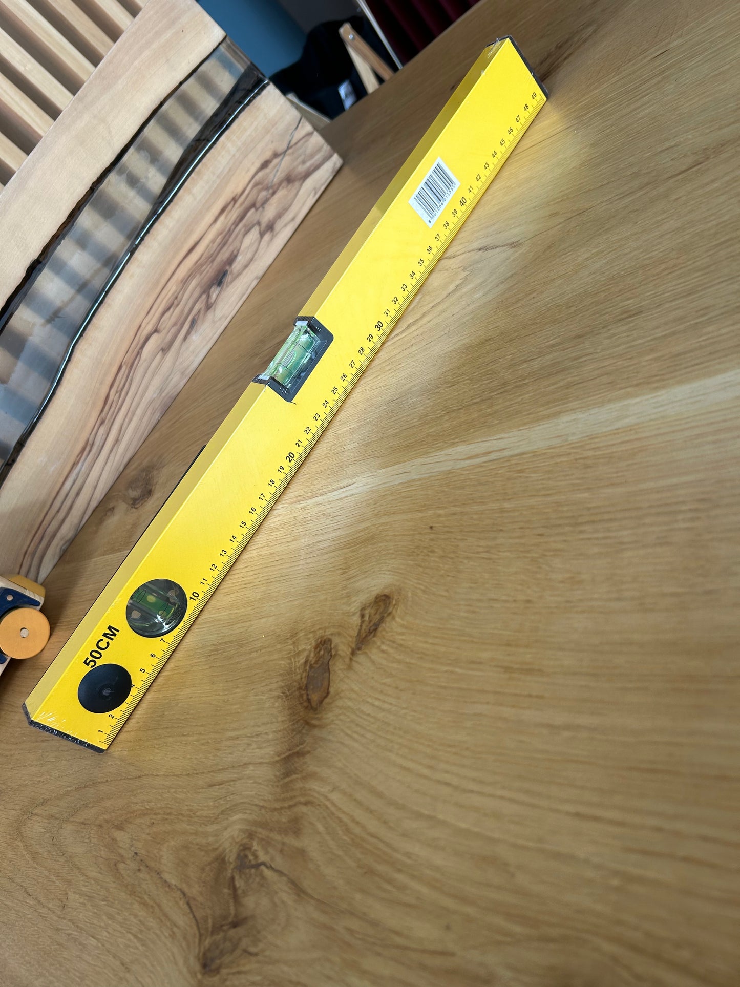 Livella Graduata Gialla 50cm - Metrica