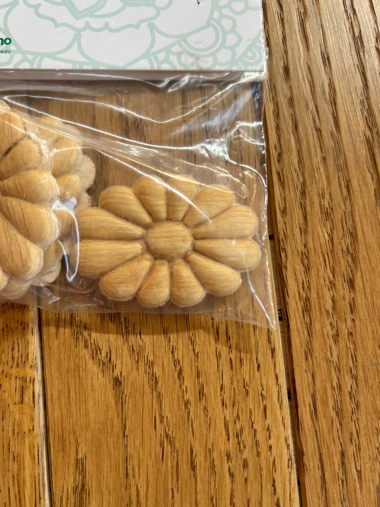 Fregio in legno pressato - 53x37mm