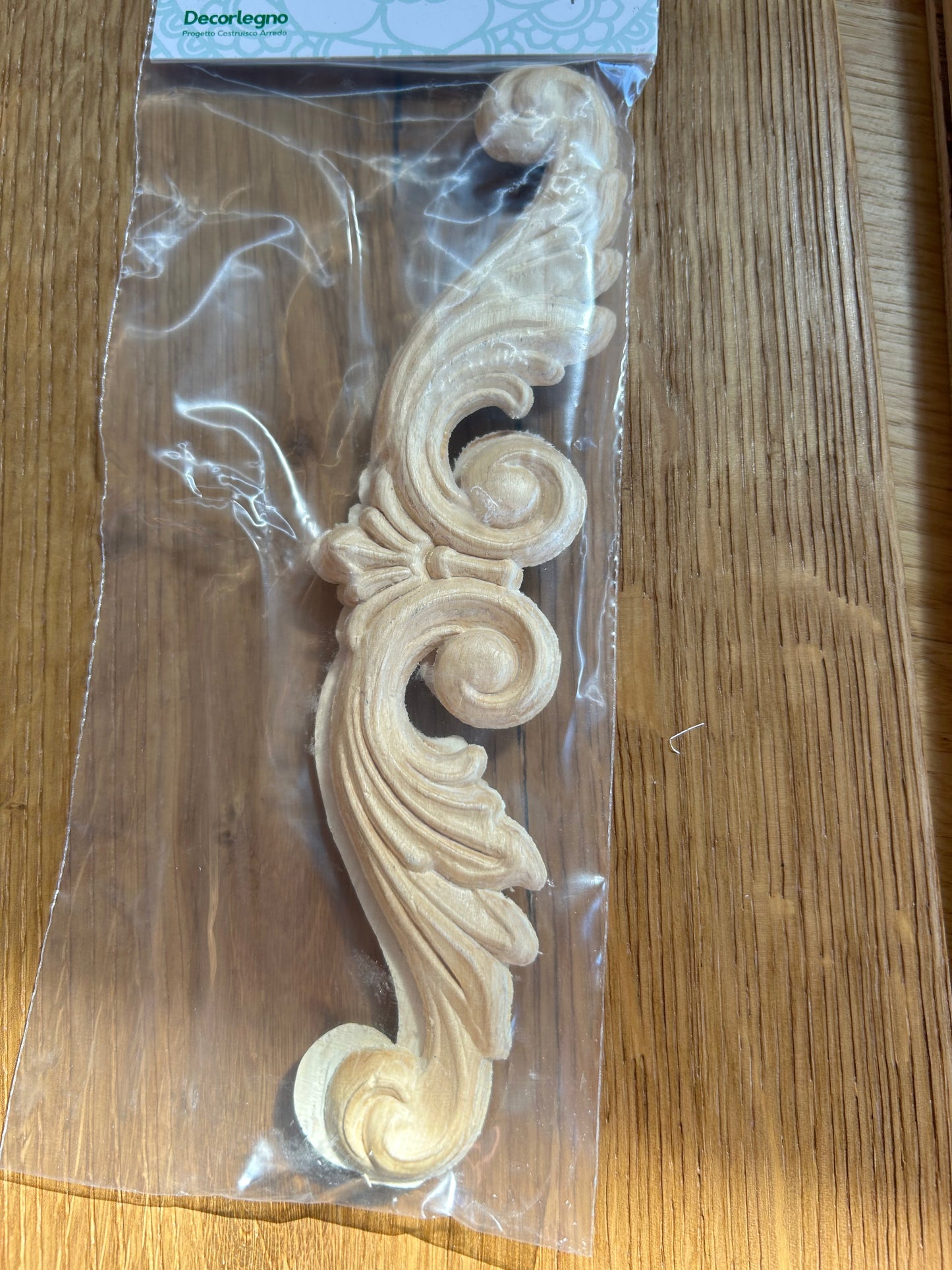 Fregio in legno pressato - 210x48 mm