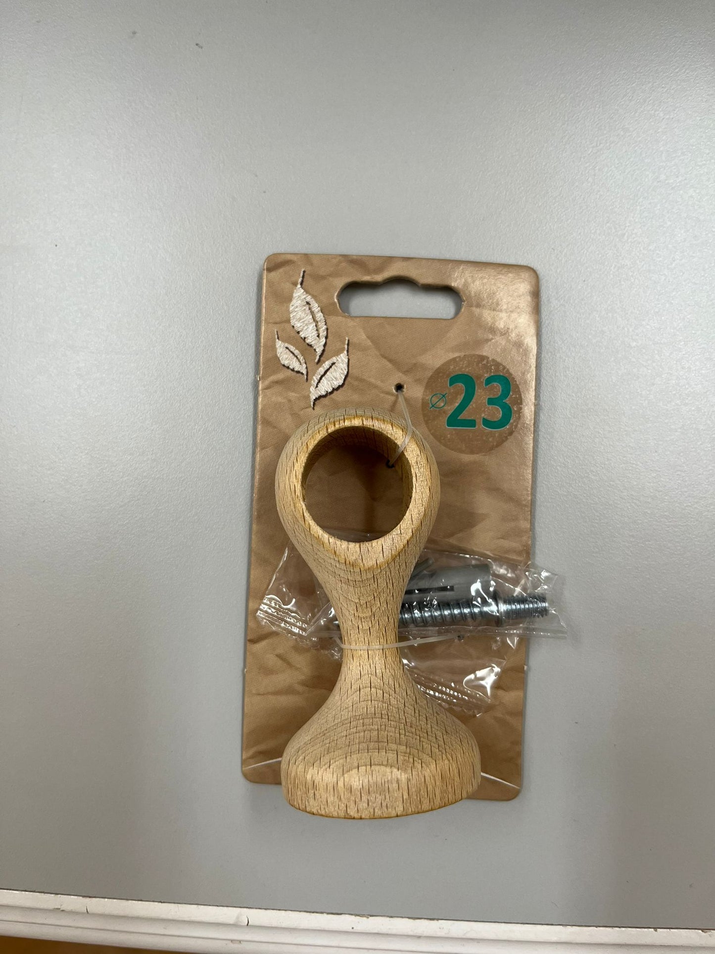 Connettori per Bastone in legno per tende Ø23 - profilo B