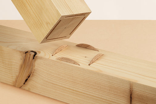 Piastrine a lamello Wolfcraft - Per creare giunzioni con spine a lamello