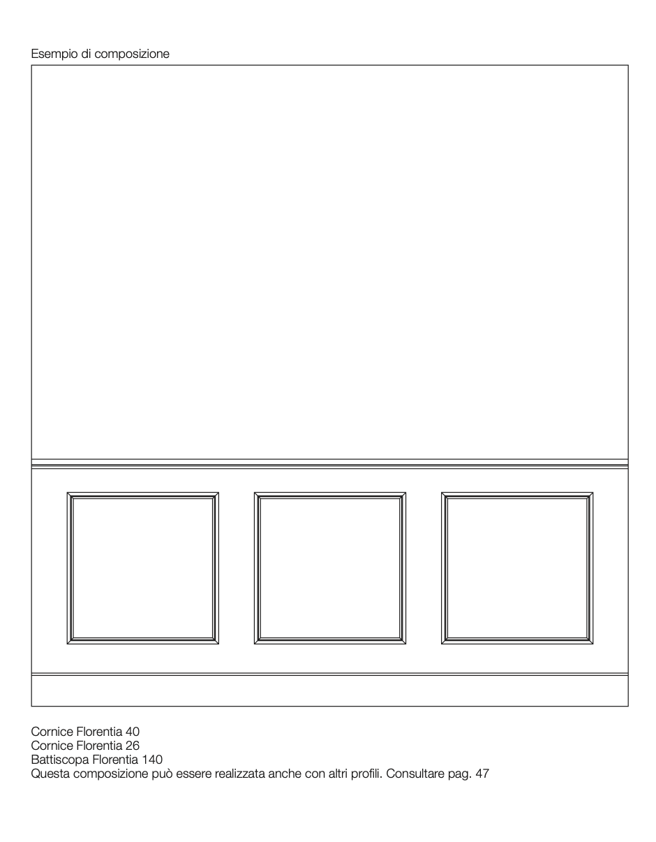 Cornice Florentia Ayous Boiserie - mm 26x17