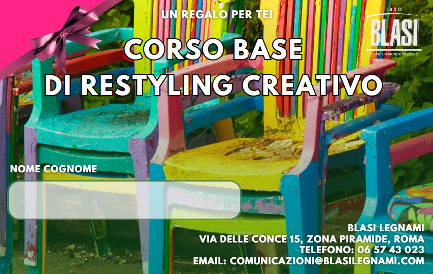 CORSO DI RESTYLING CREATIVO