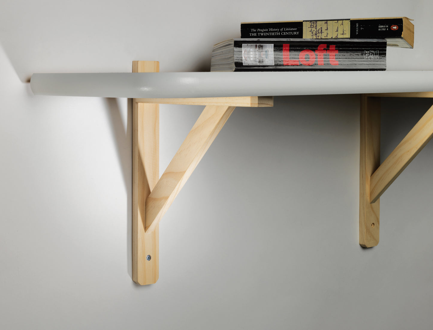 Reggimensola Squadra - Legno Naturale