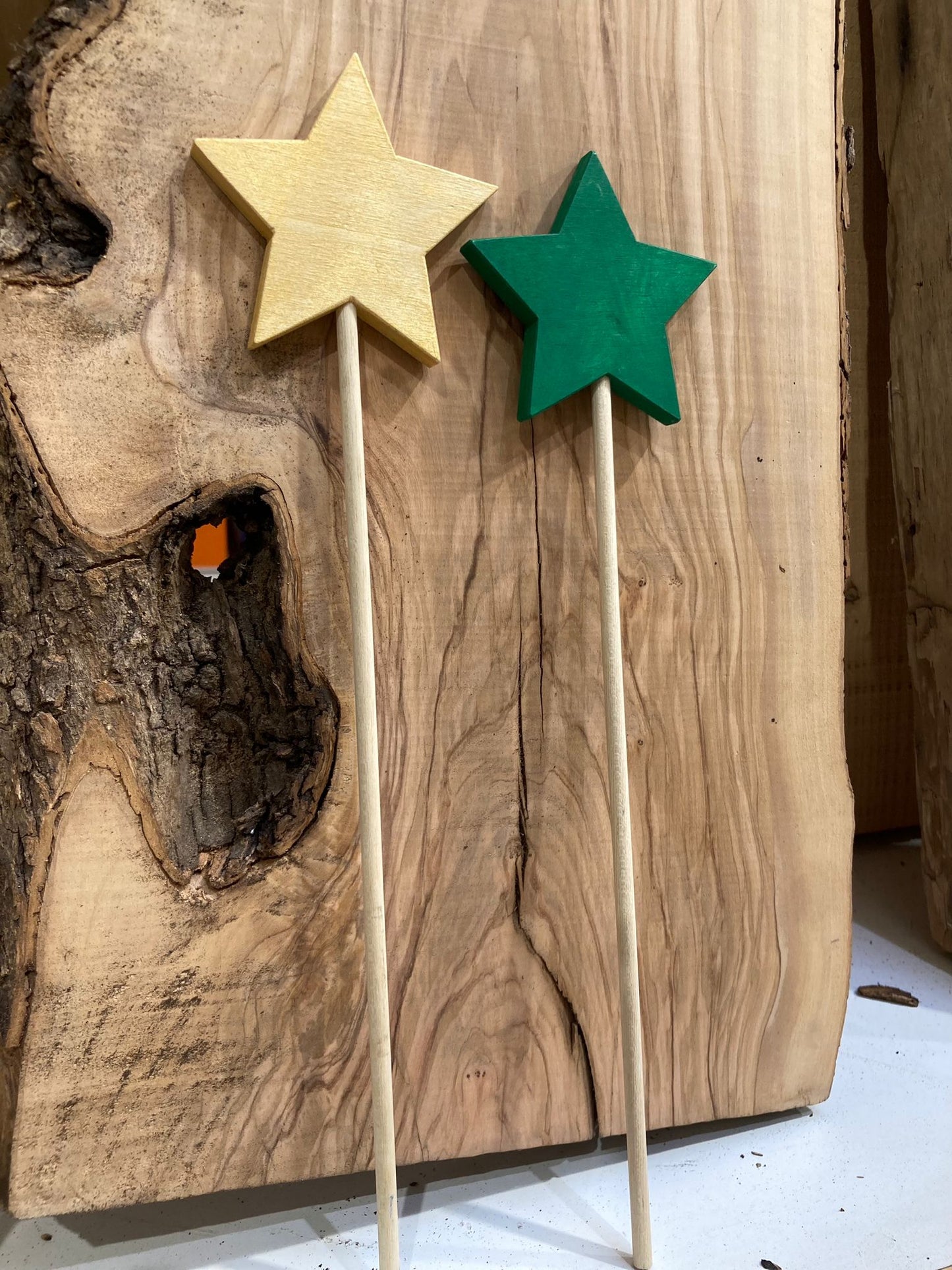 Bacchetta Magiche in legno - Stella