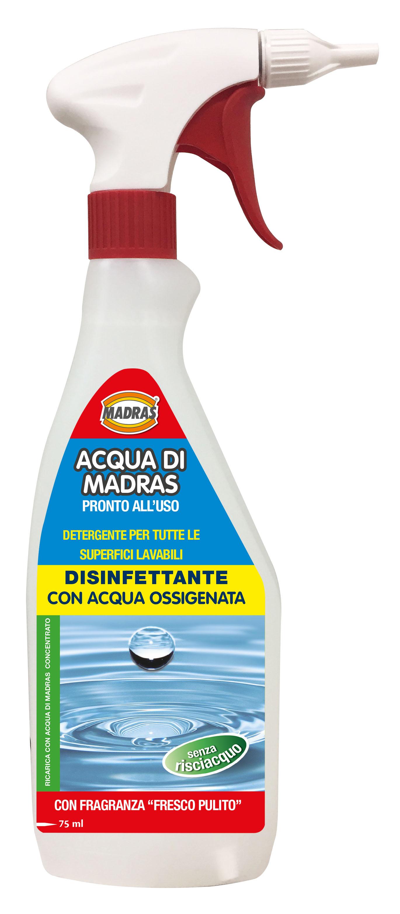 Acqua di Madras spray - Disinfettante pronto all'uso