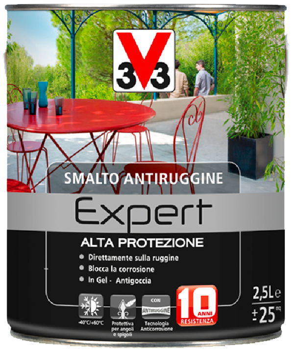 SMALTO ANTIRUGGINE EXPERT 0,5l - V33