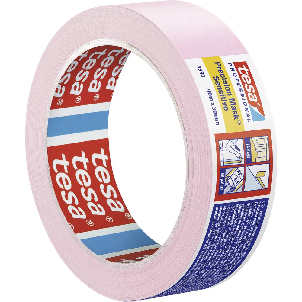 Tesa PRECISION SENSITIVE - Nastro rosa chiaro