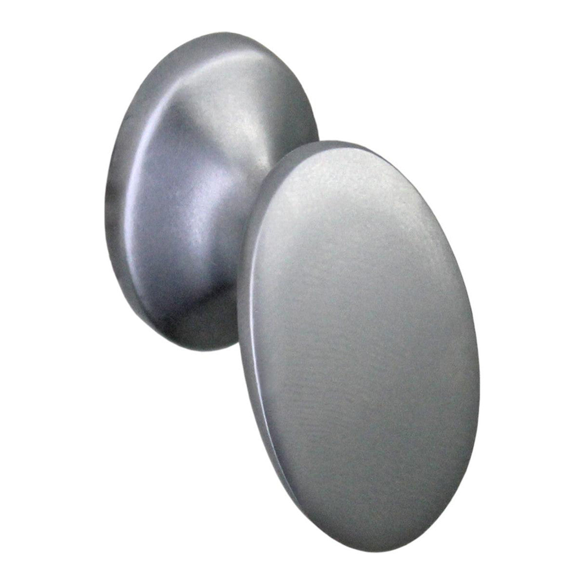 Pomolo Zama cromo opaco - 18 mm