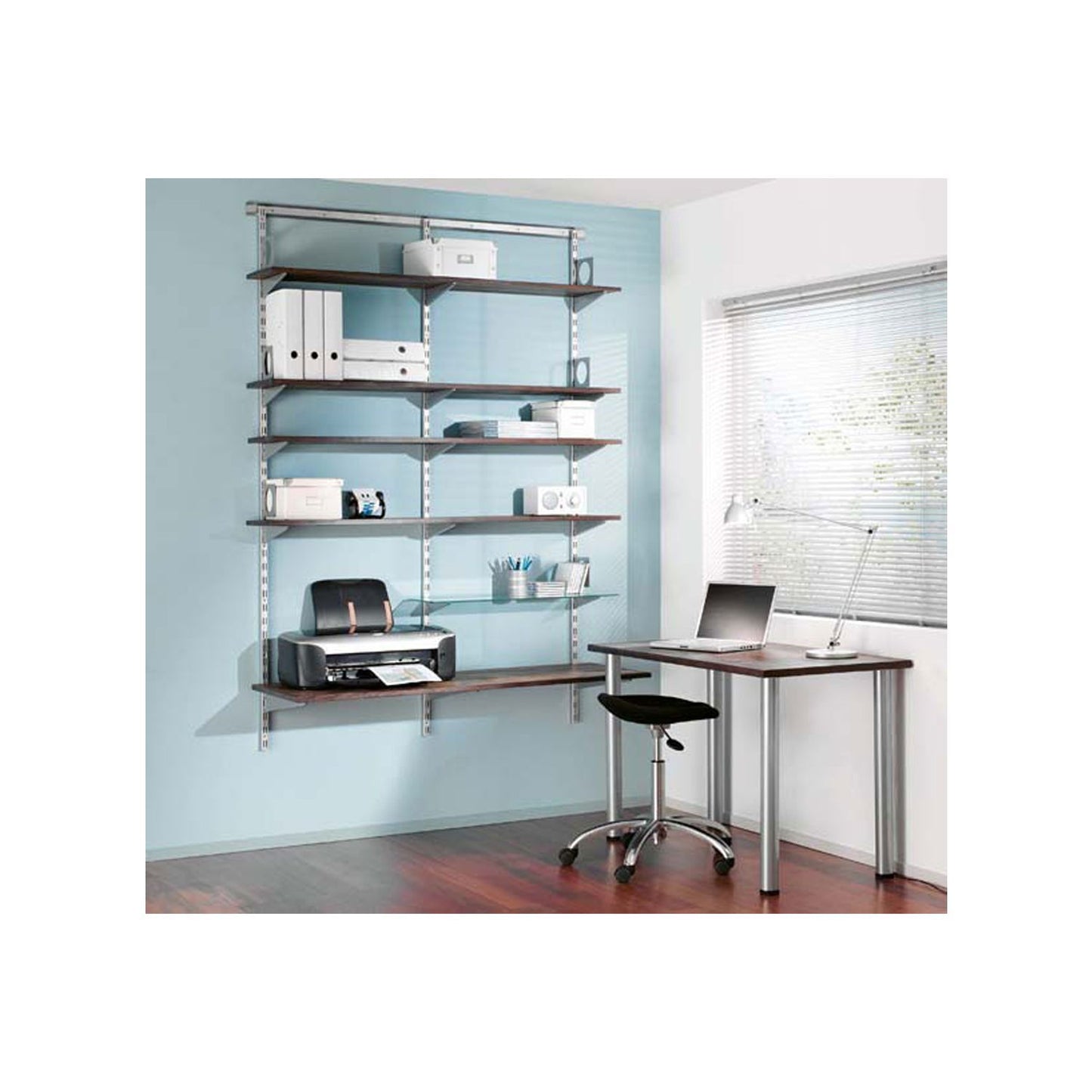 Cremagliera doppia bianca