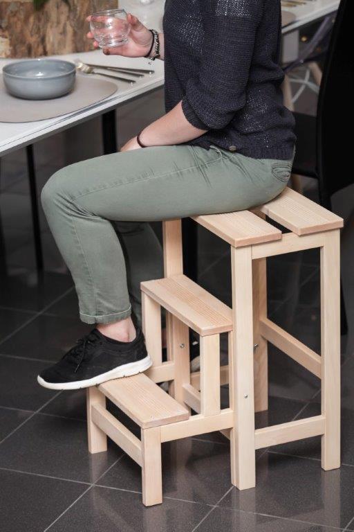 Scala Sgabello Retrattile