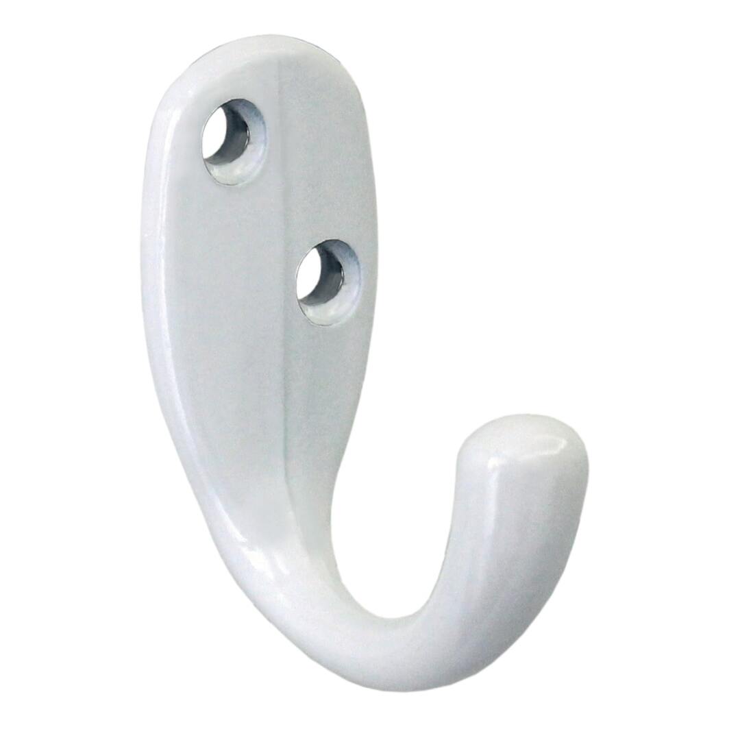 Gancio zama verniciata - Bianco Lucido 585