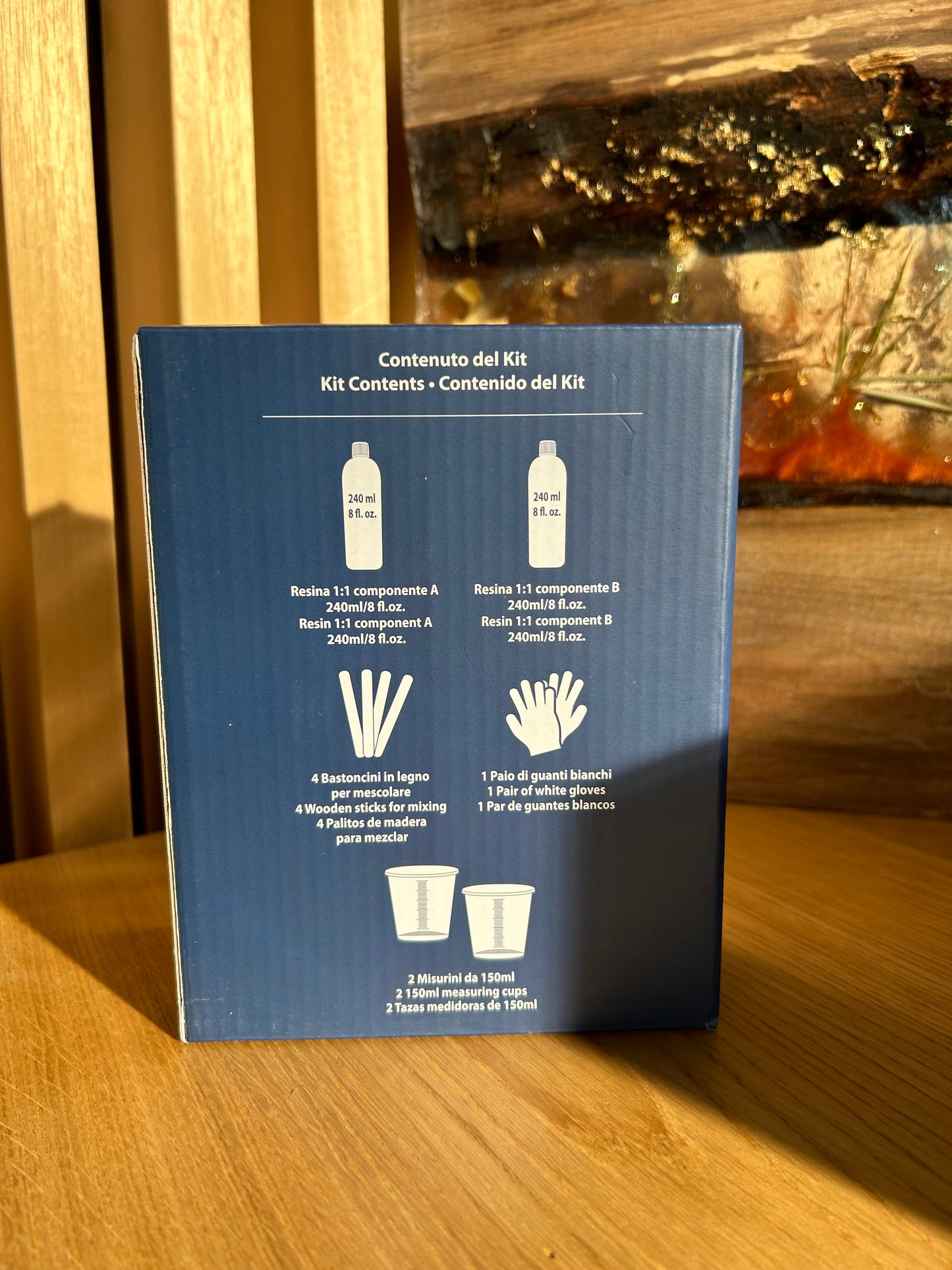 Fleur Resina Super Trasparente 1:1, 480ml
