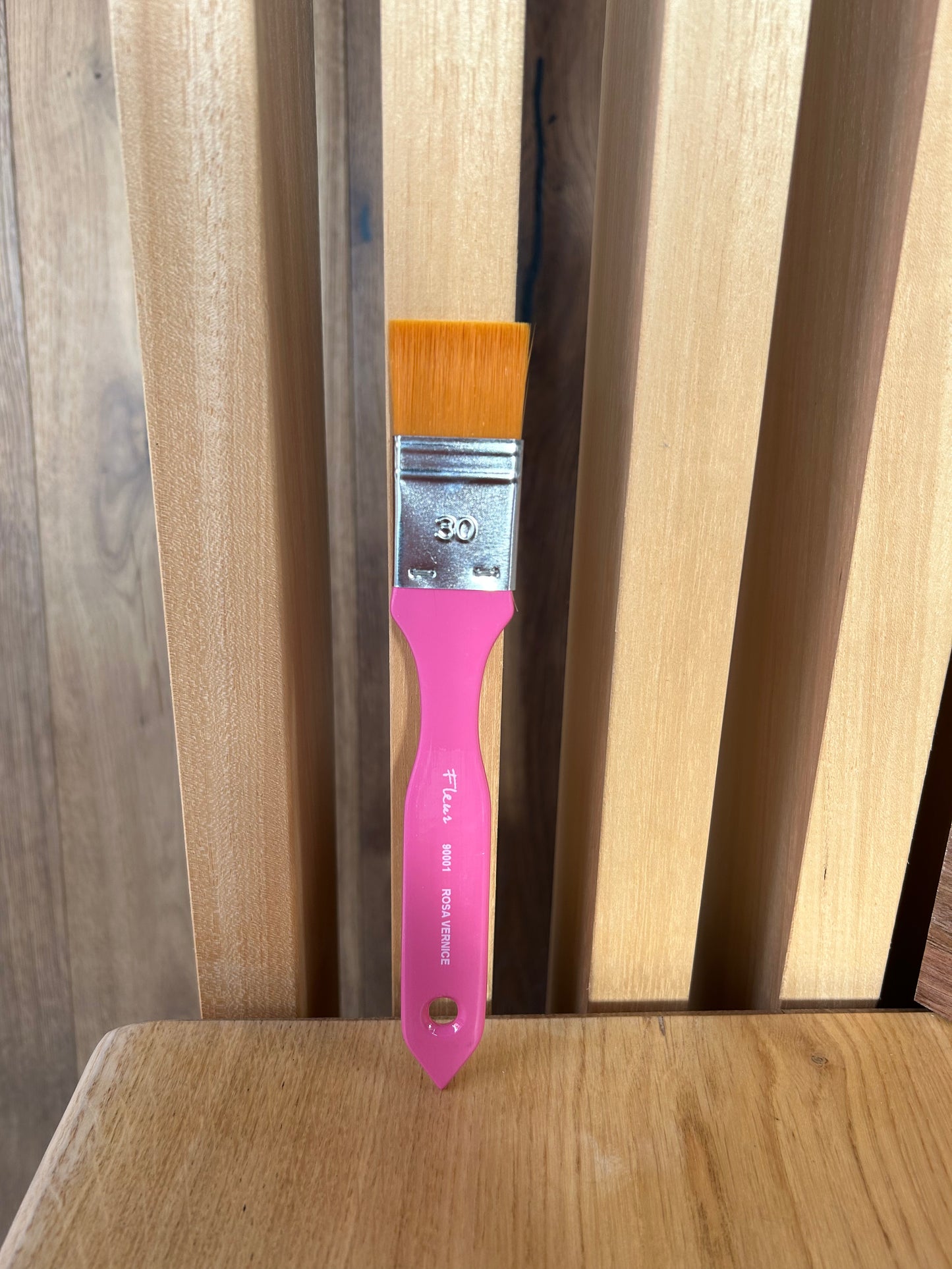 Fleur Pennelli piatti per vernici - Serie Rosa