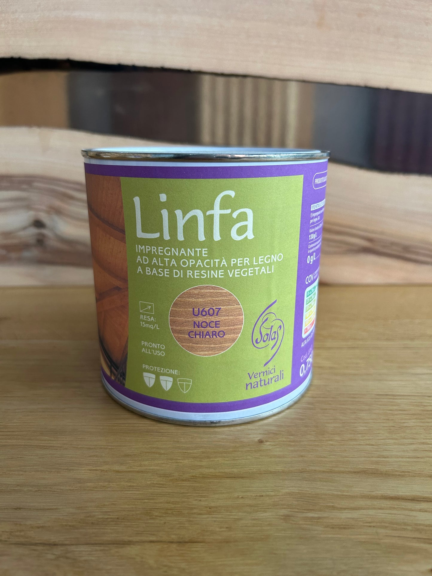 Impregnante Linfa Solas - Vernice Naturale