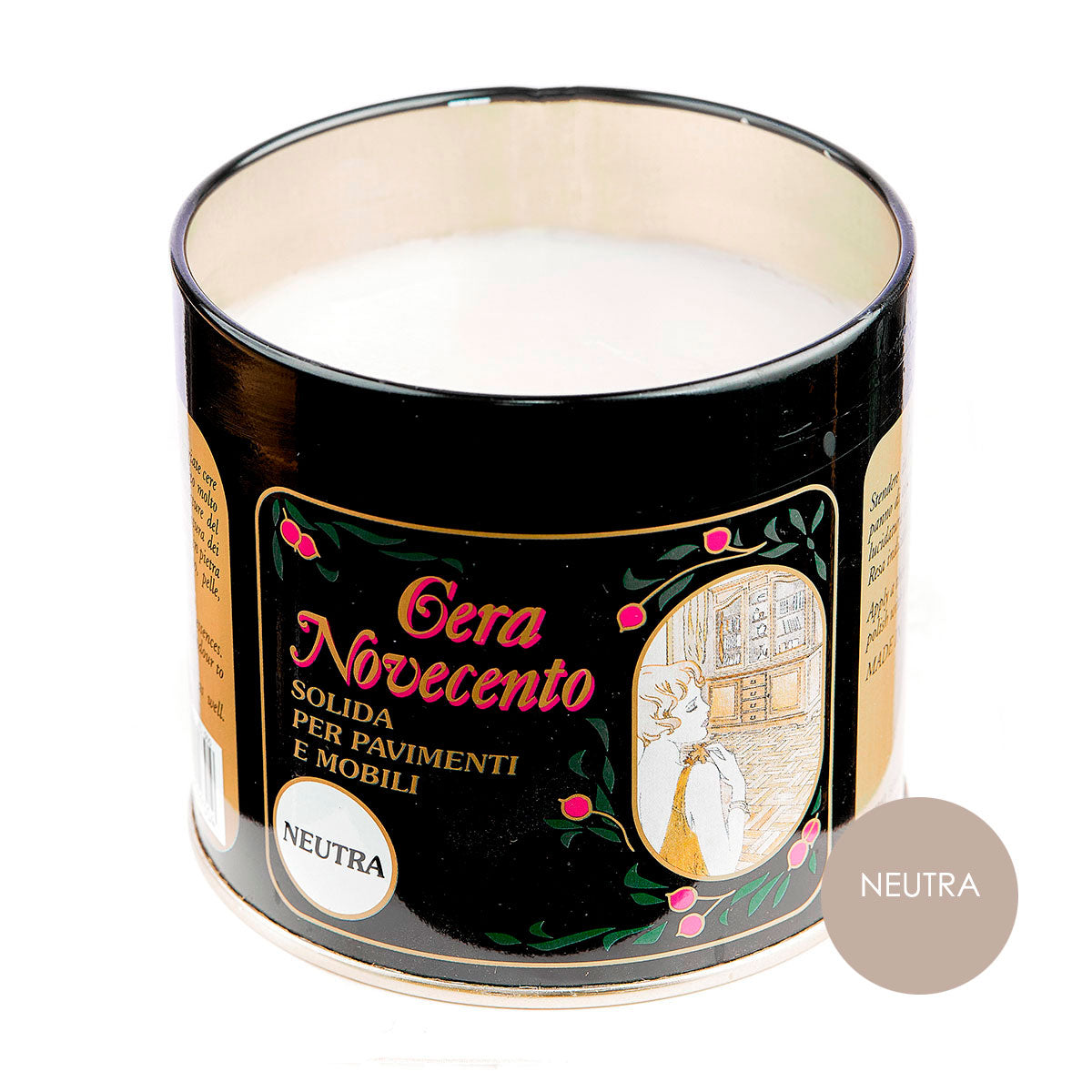 Cera Novecento Solida Per Pavimenti e Mobili