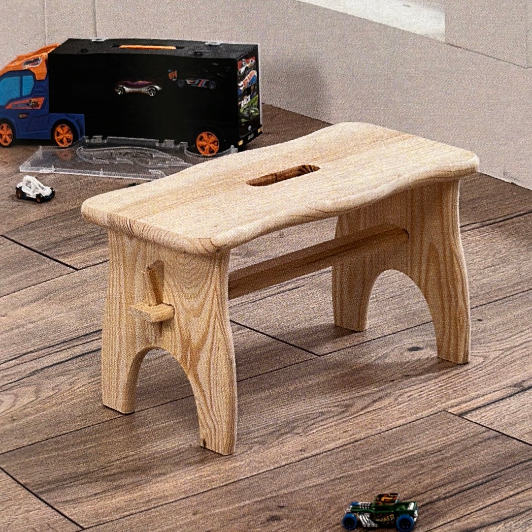 Pallino - Sgabello in pino massello