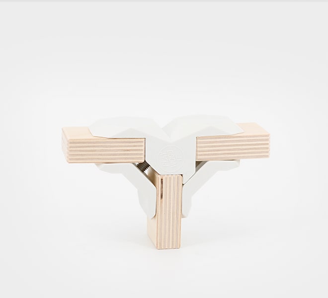 STARTER KIT T-SHAPE Connettore a T 90° - PlayWood