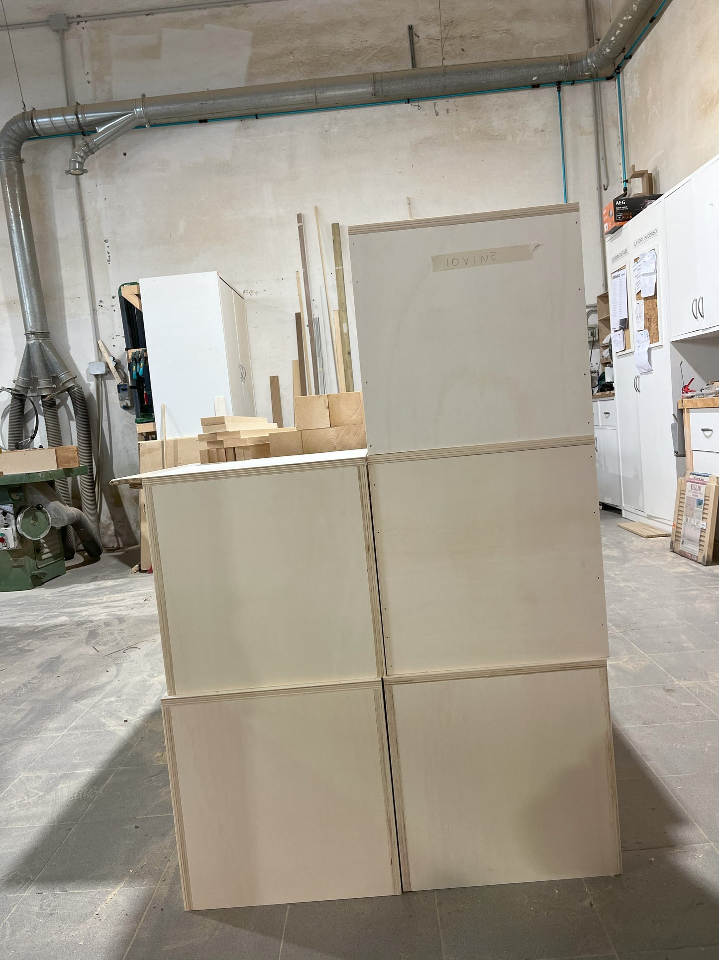 Cubo in Legno in multistrato di betulla