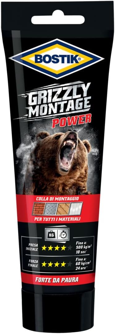 Bostik Grizzly Montage Power - Colla di montaggio 250g