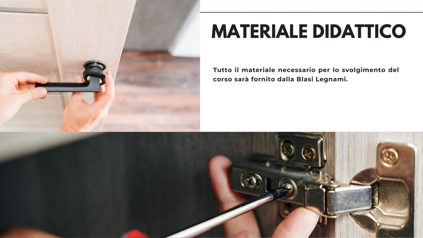 Corso di Manutenzione Domestica del Legno