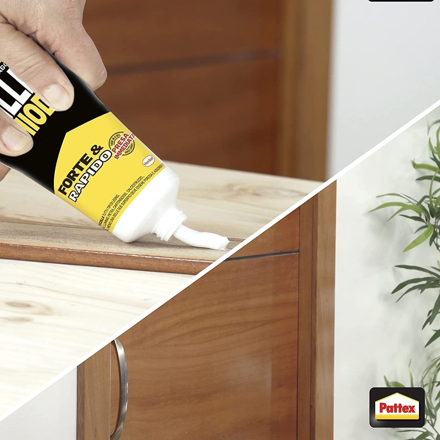 Pattex Millechiodi Forte & Rapido - Adesivo di montaggio extra forte