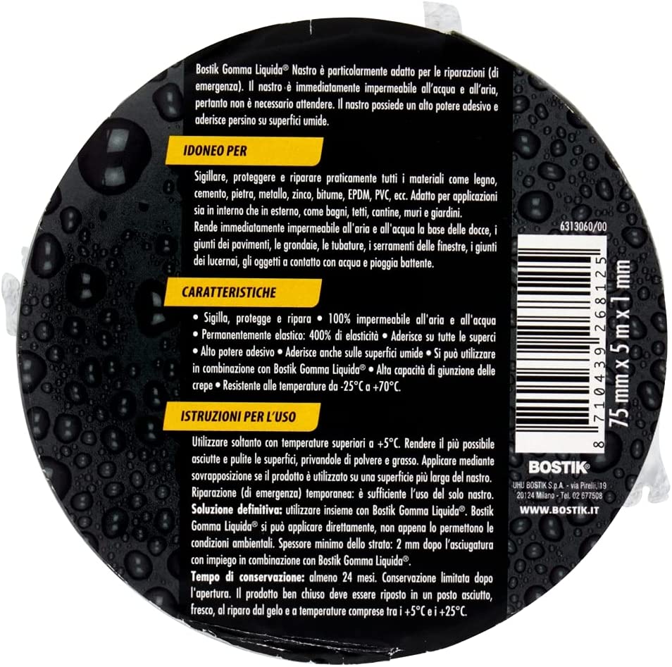 Bostik Gomma Liquida Nastro 5Mt
