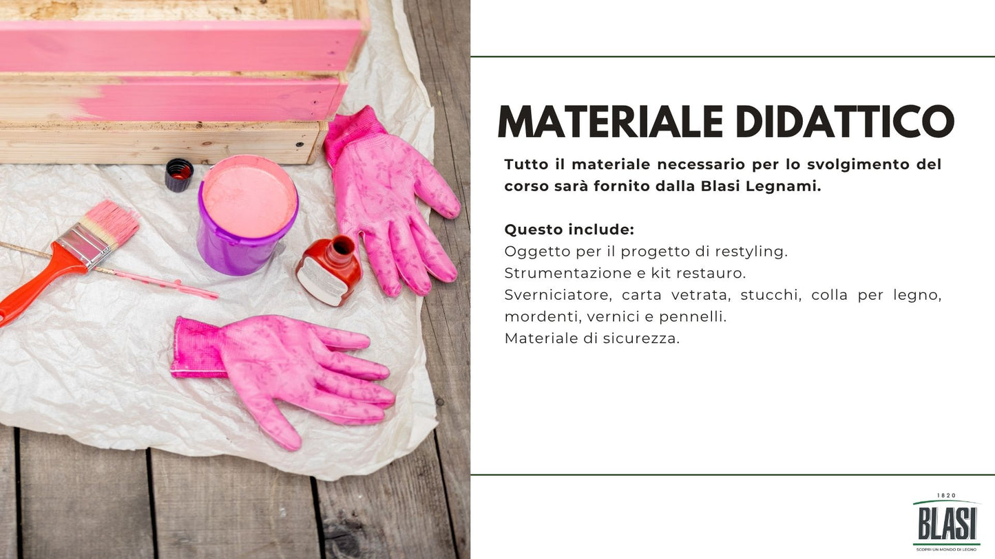 CORSO DI RESTYLING CREATIVO