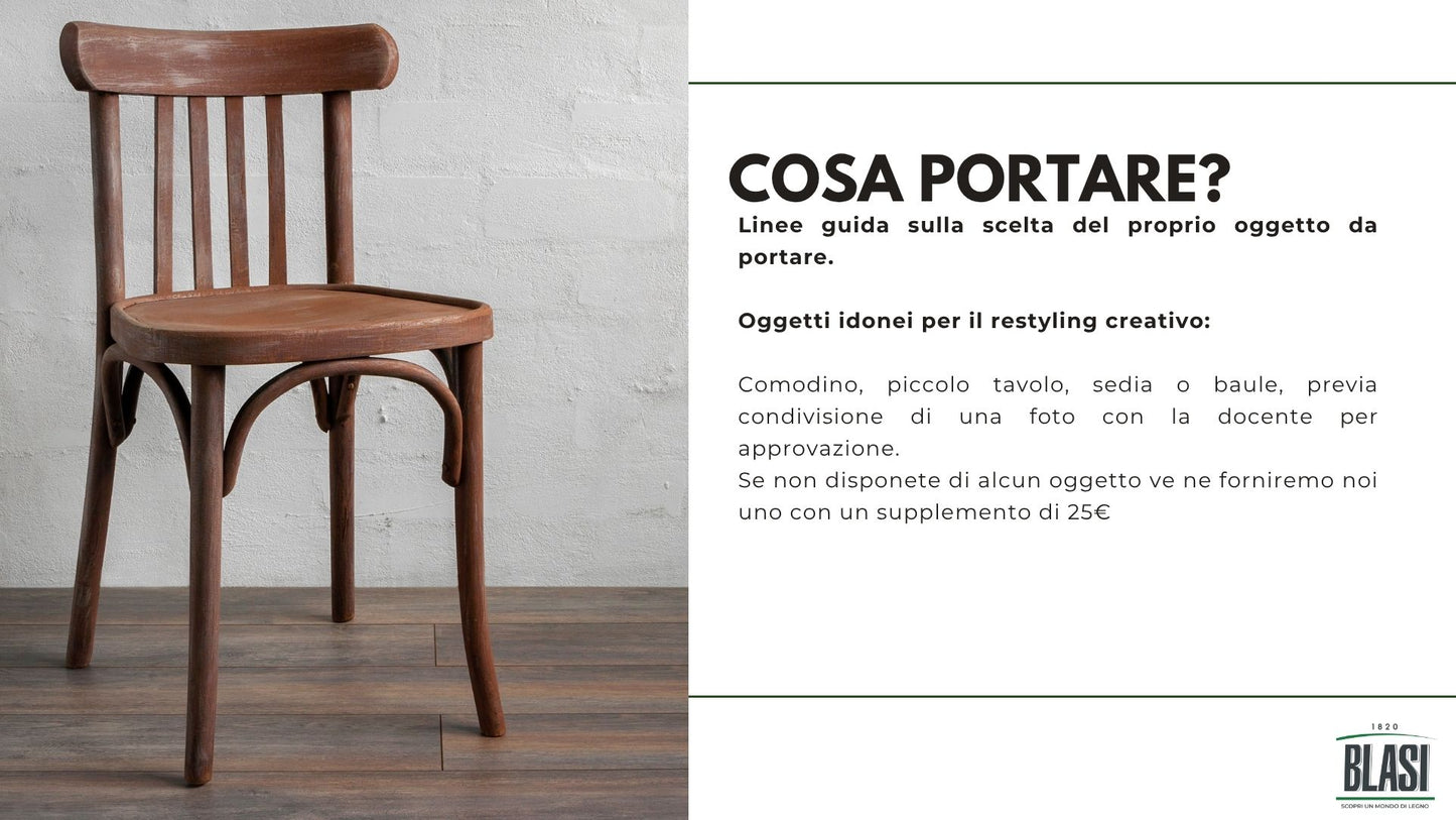 CORSO DI RESTYLING CREATIVO