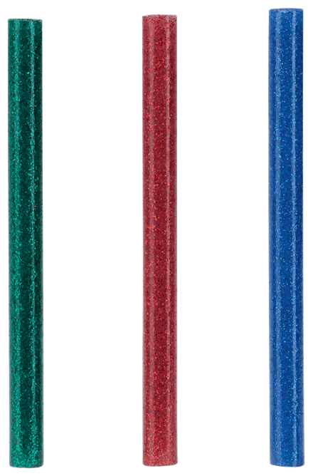 Stick di colla Rapid da 7 mm colorati glitter
