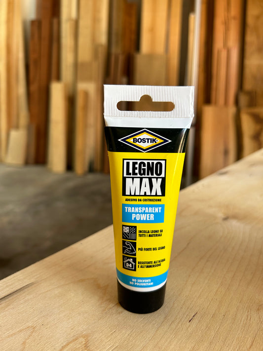 Bostik Legno Max Transparent Power - tubetto 85g