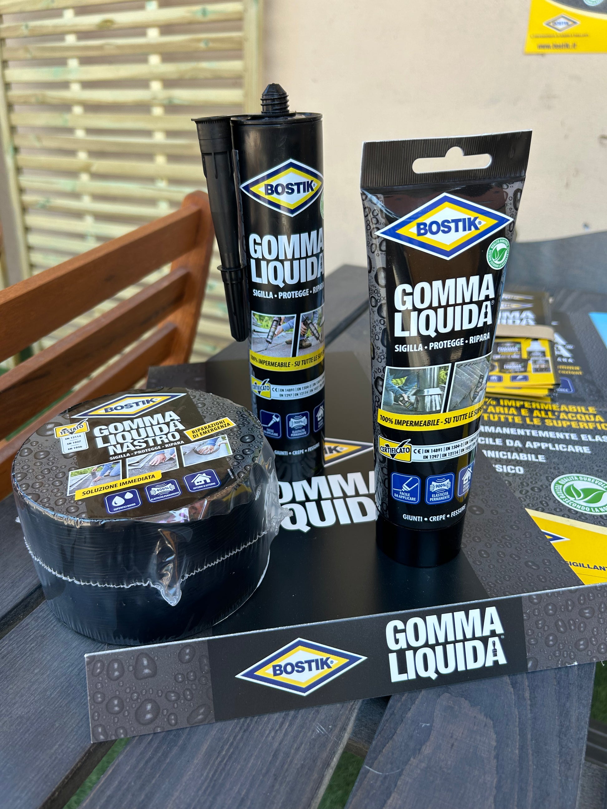 Bostik Gomma Liquida in Tubo – BlasiLegnamiShop