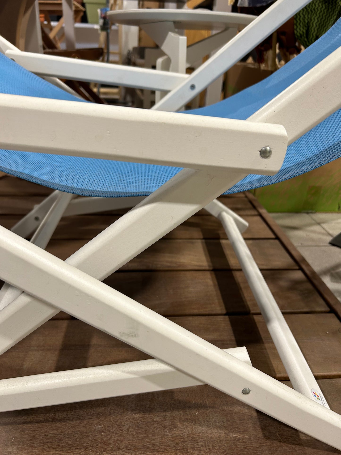Del Fabbro - Dondolina sdraio in legno oscillante
