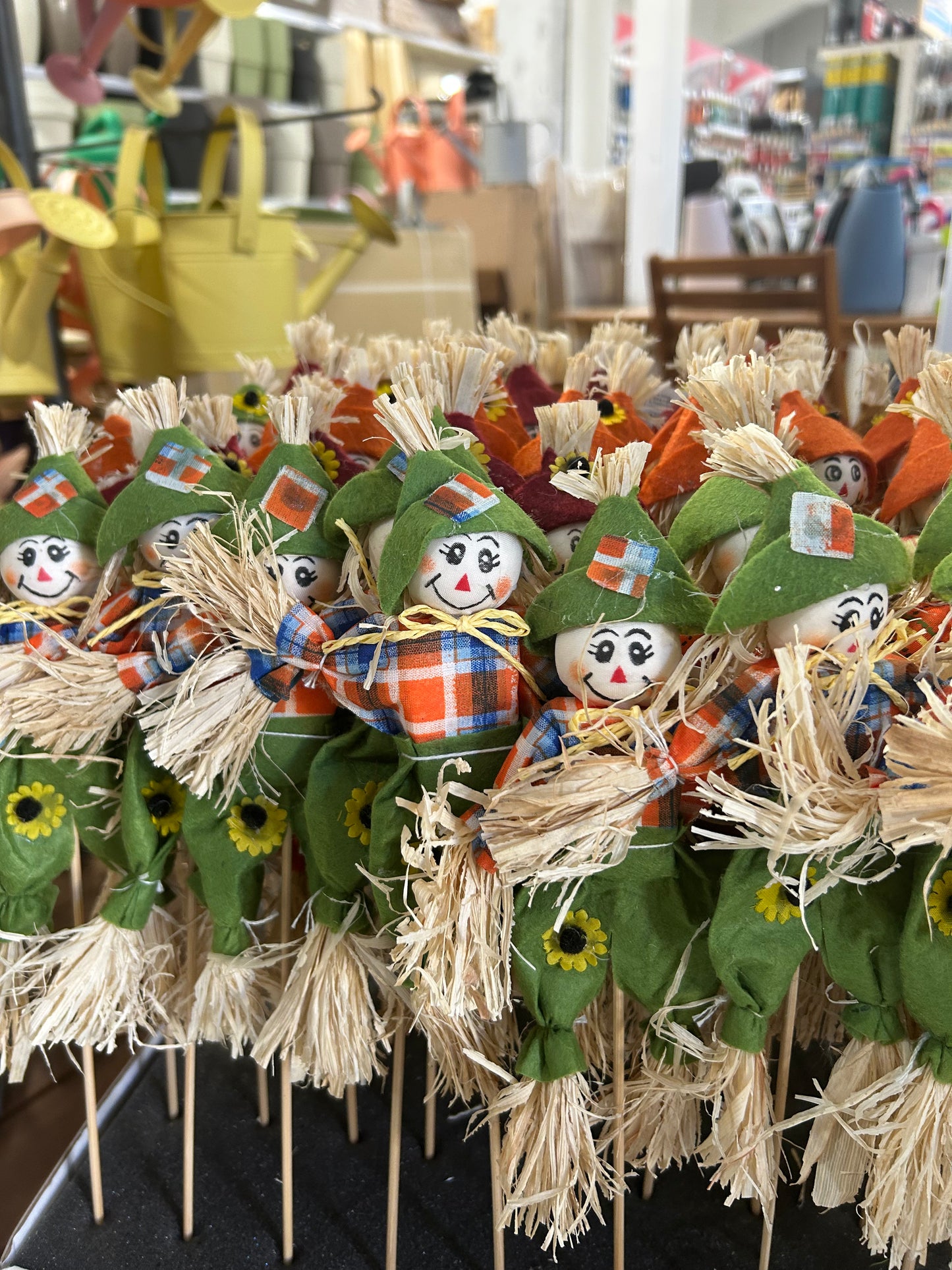Spaventapasseri decorativi