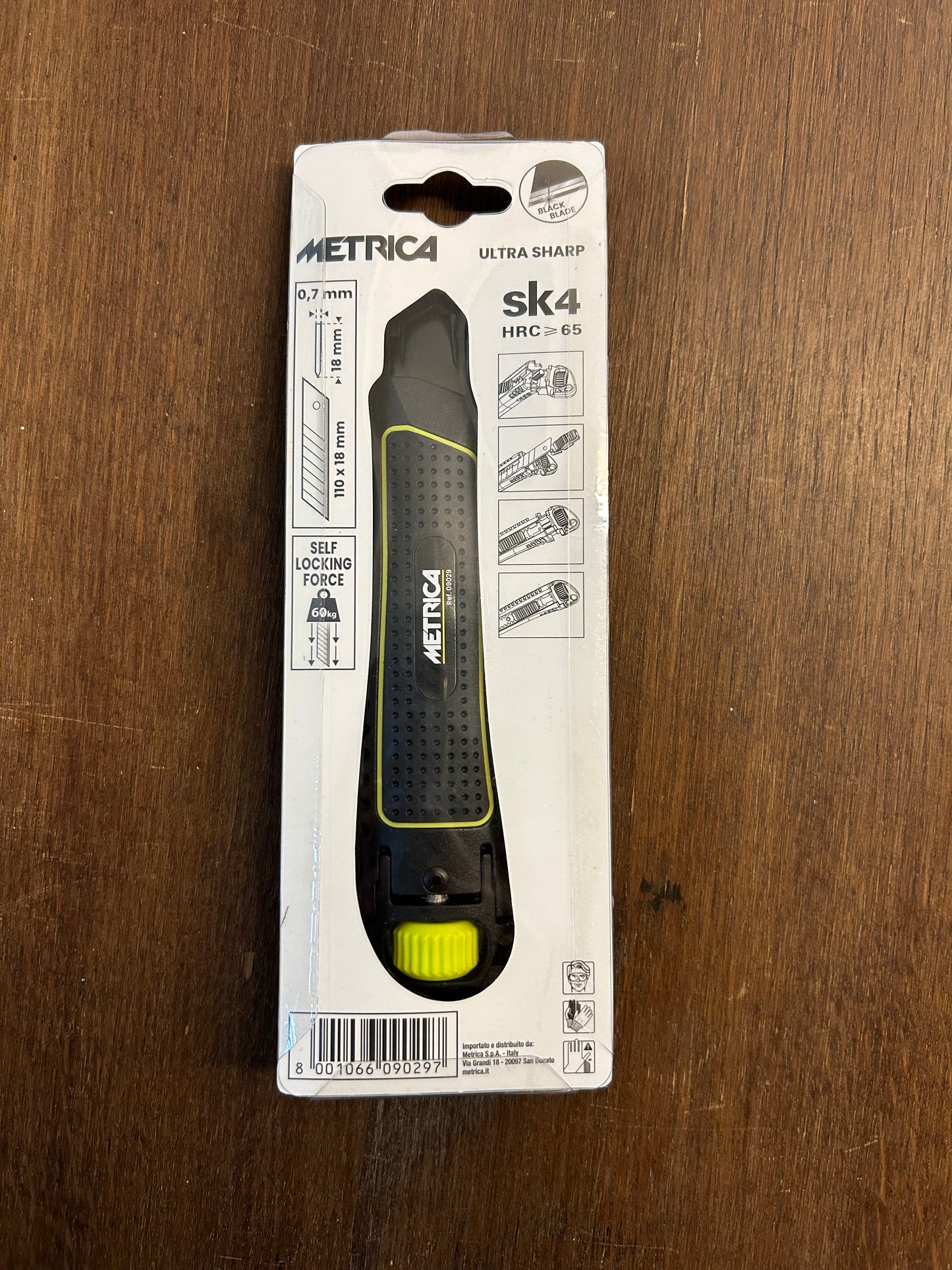 Cutter Metrica Black Blade professionale cromato