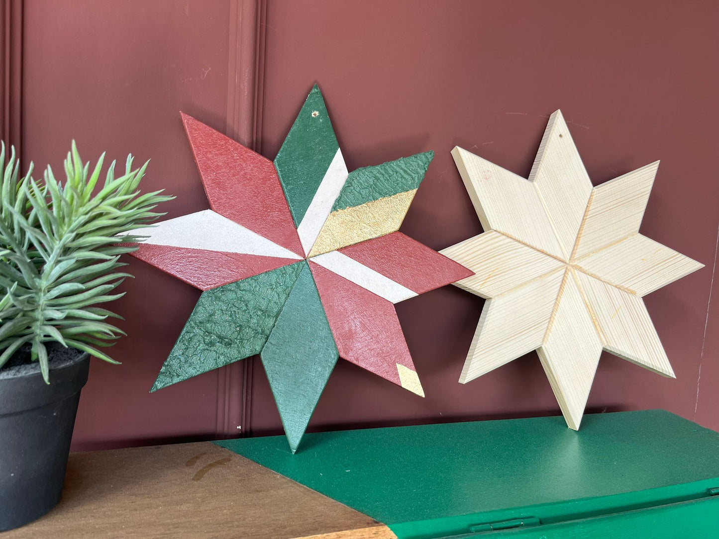 WORKSHOP DECORA IL TUO  NATALE CON LEGNO E RESINA