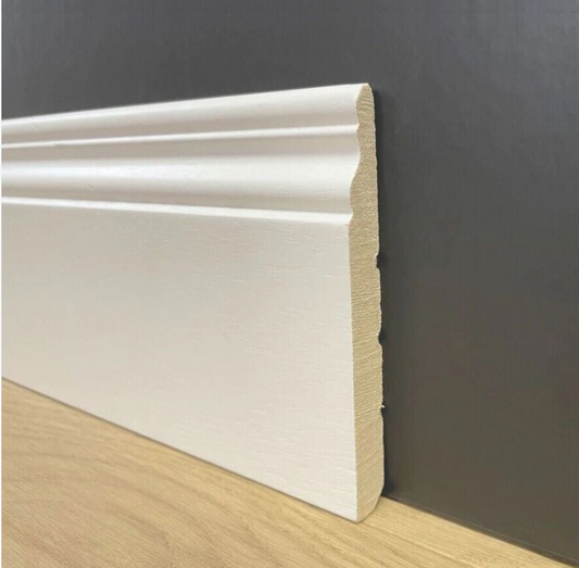 Battiscopa Ducale Ayous Laccato bianco eco