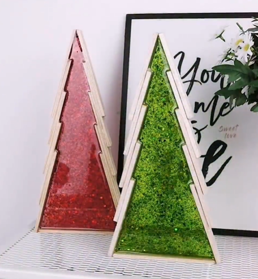 WORKSHOP DECORA IL TUO  NATALE CON LEGNO E RESINA