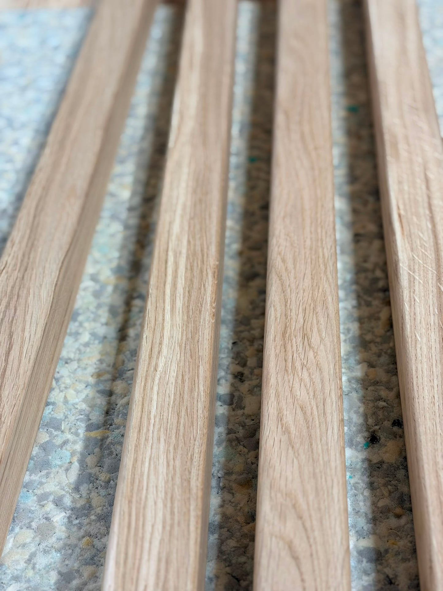 Listelli di Rovere massello 200x5x5 cm